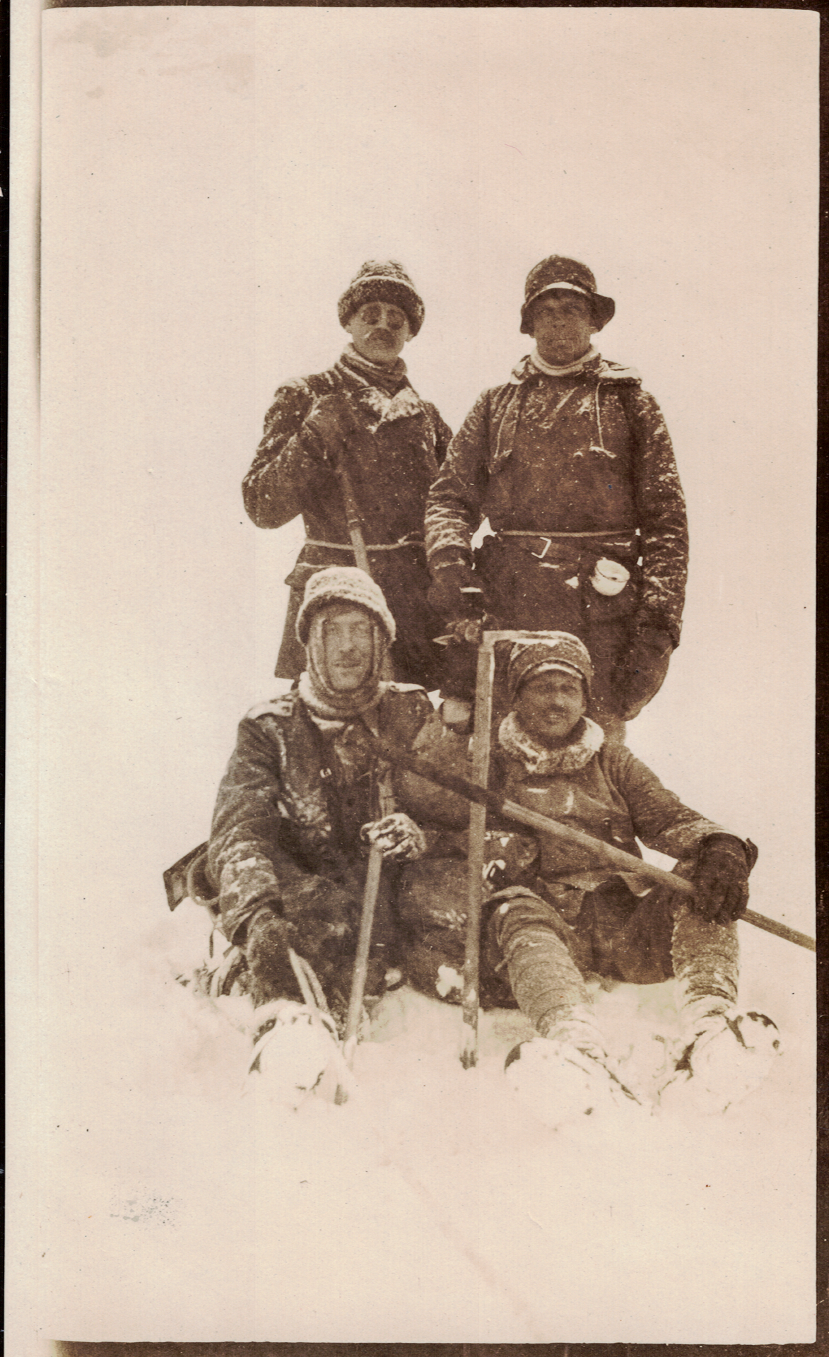 Borg Mesch, Gösta Lilliehöök, H.N. Pallin och Gustaf Graf.